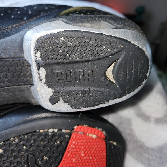 9 Puma Ducati driving sneaker shoe black with red details - Picture 7 of 11